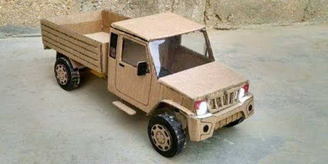 13-year-old Nigerian Boy Wows Many on Social Media after Building Vehicle with Soap Carton 13-year-old Nigerian Boy Wows Many on Social Media after Building Vehicle with Soap Carton