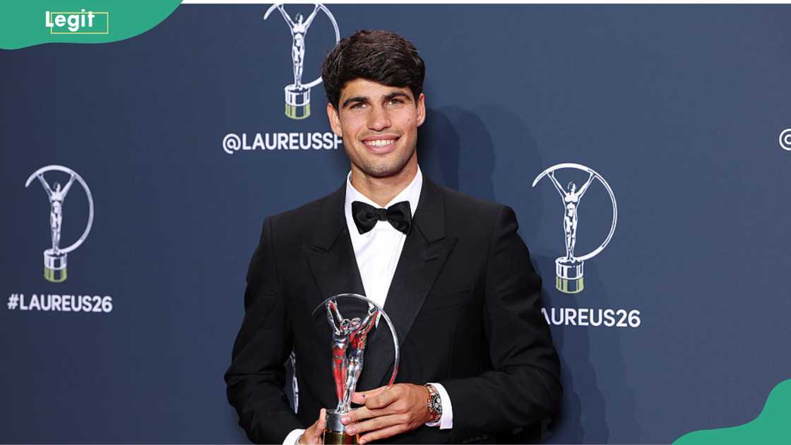 Carlos Alcaraz at Cibeles Palace