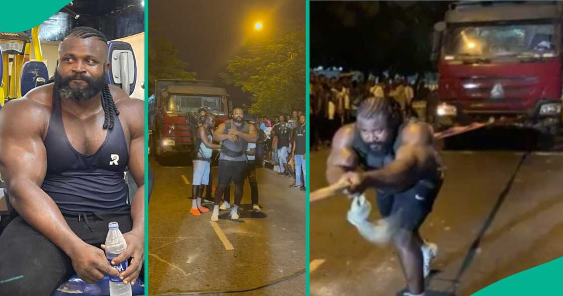 Kizz Daniel's bouncer in Calabar. Kizz Daniel's bouncer in Calabar.