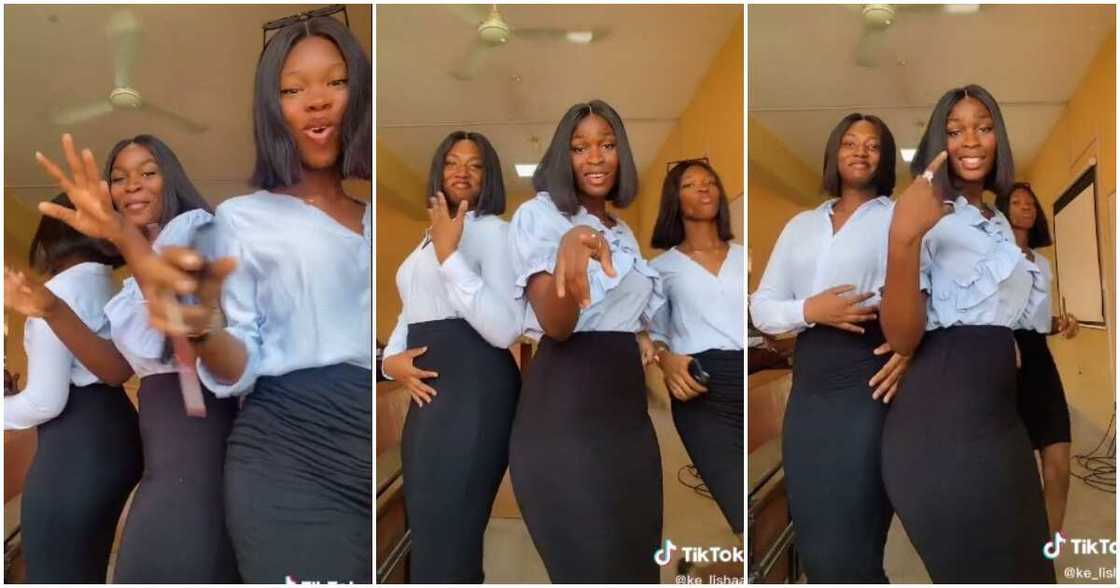 ABUAD female students dance video, ABUAD, dance video, dance in class