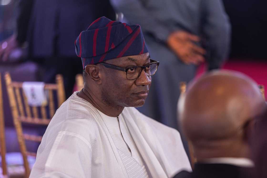 Femi Otedola during the commissioning ceremony of the Dangote Industries Ltd. oil refinery and fertiliser plant site in the Ibeju Lekki district of Lagos, Nigeria Femi Otedola during the commissioning ceremony of the Dangote Industries Ltd. oil refinery and fertiliser plant site in the Ibeju Lekki district of Lagos, Nigeria