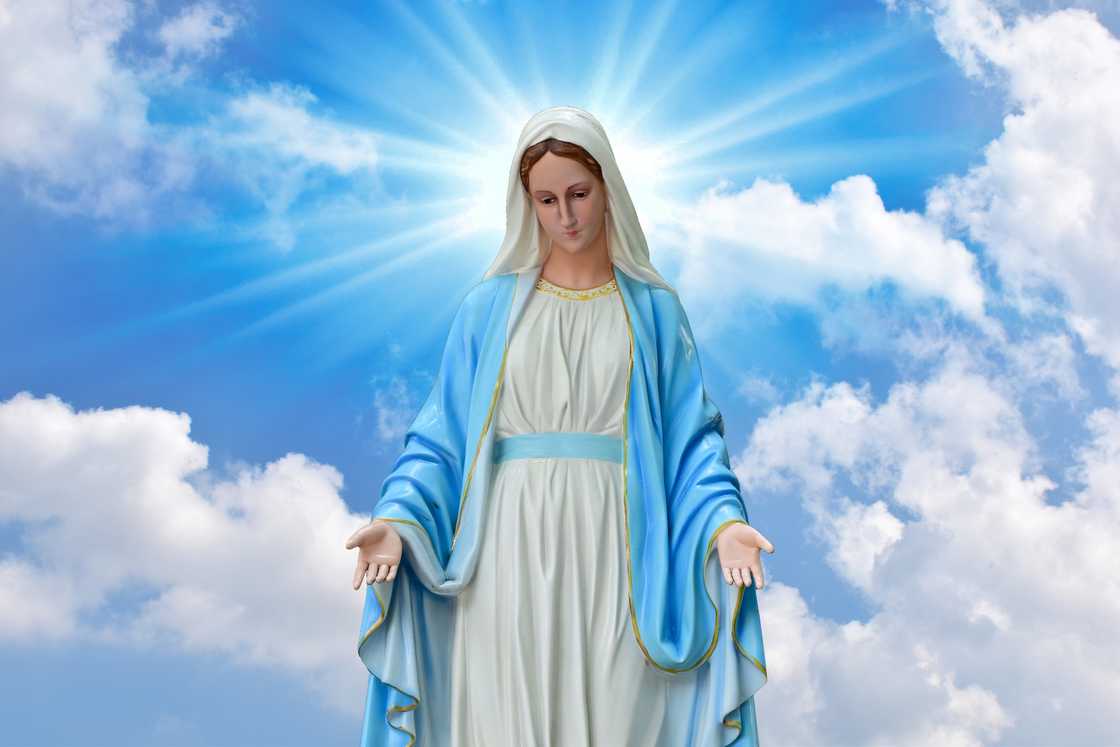 Statue of Our lady of grace Mary at Thailand. Statue of Our lady of grace Mary at Thailand.