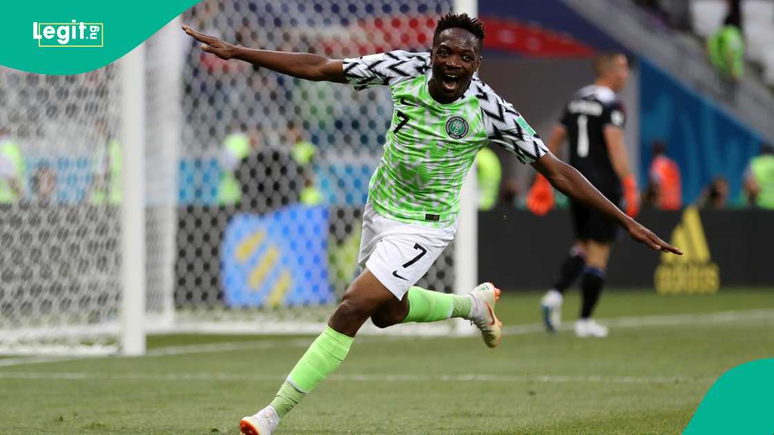 Super Eagles player Ahmed Musa is ready for action ahead of the 2026 FIFA World Cup