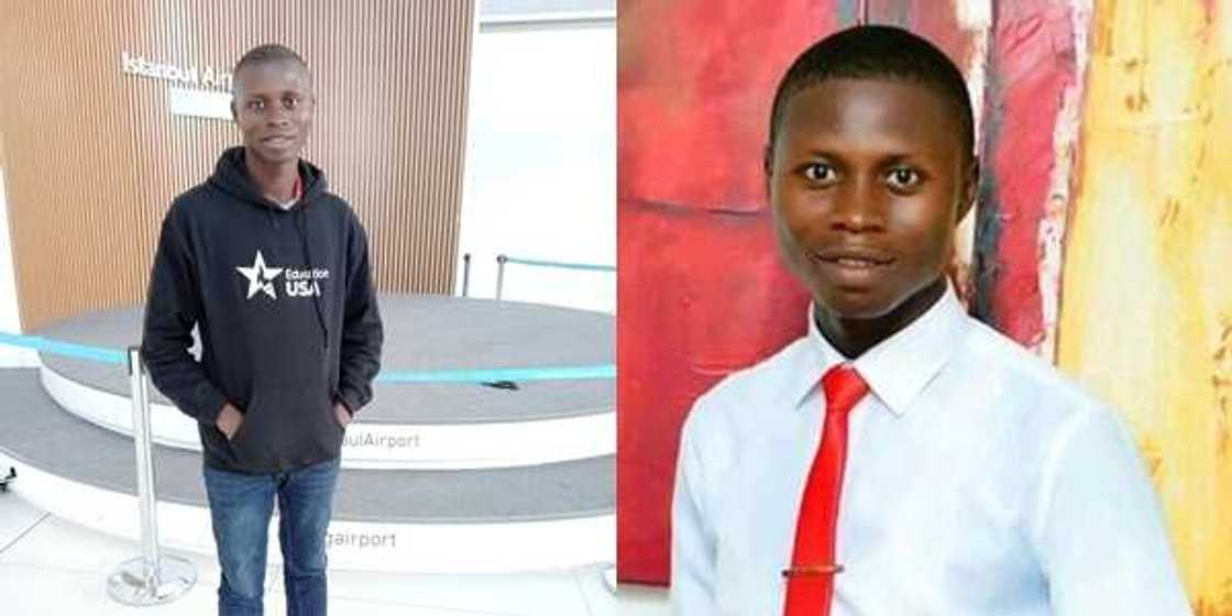 Nigerian student Isaac Ominyi gets a fully-funded scholarship to study in USA Nigerian student Isaac Ominyi gets a fully-funded scholarship to study in USA