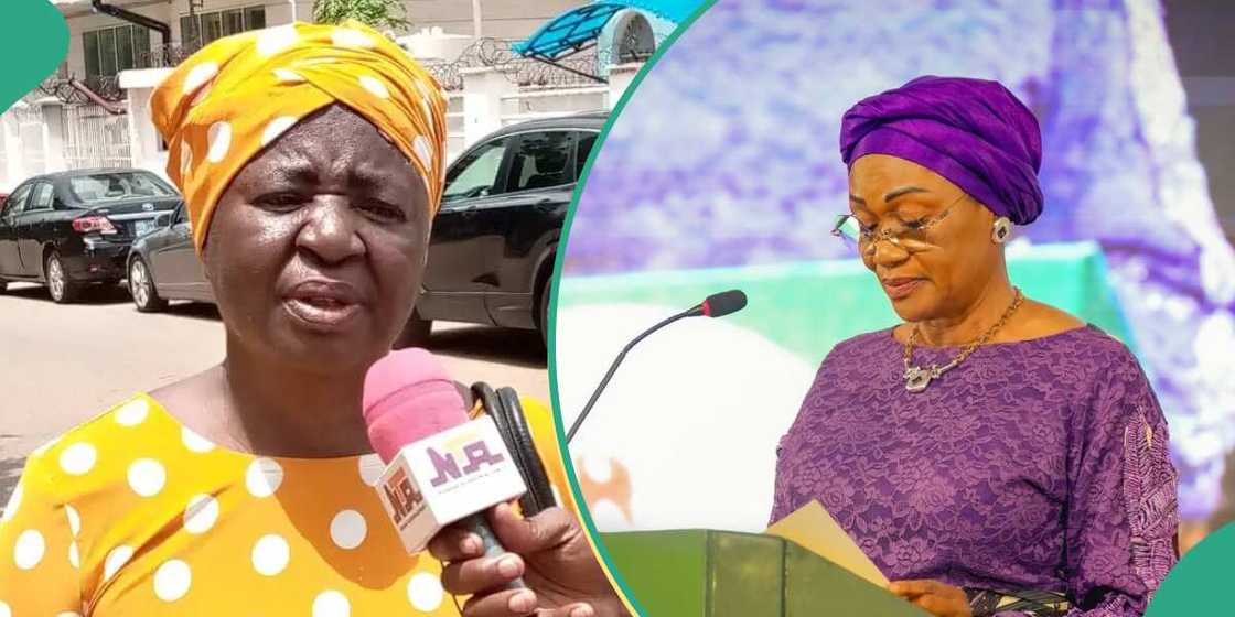 Abuja widow, Mogbo appeals to Remi Tinubu for support over farmland dispute Abuja widow, Mogbo appeals to Remi Tinubu for support over farmland dispute