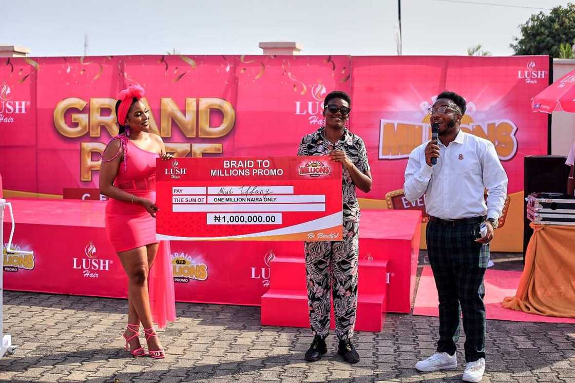 Angel Offornedu Emerges as Grand Prize Winner of Lush Hair ‘Braid To Millions’ Nationwide Promo