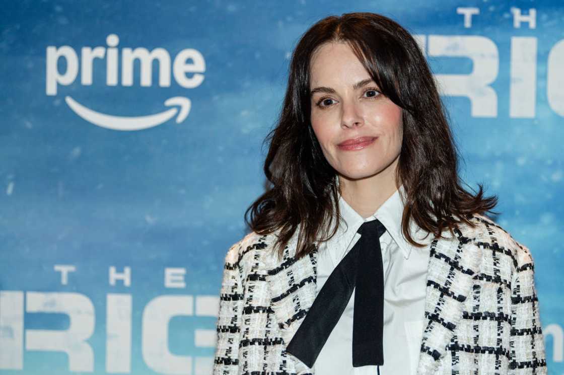 Emily Hampshire attends a movie event in Edinburgh, Scotland Emily Hampshire attends a movie event in Edinburgh, Scotland