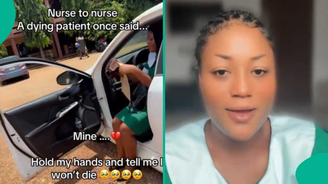 Nurse triggers reactions as she shares heartbreaking words her dying patient told her