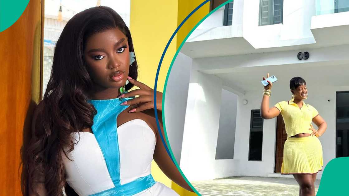 Luchy Donald shares good news with her fans as she shows off her second house in one year. Luchy Donald shares good news with her fans as she shows off her second house in one year.