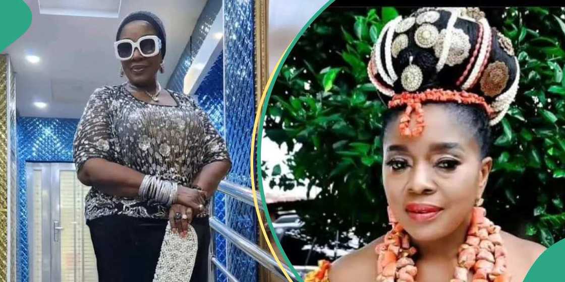 Rita Edochie advises singles on Valentine's Day. Rita Edochie advises singles on Valentine's Day.