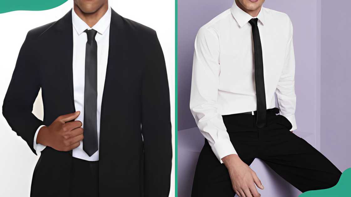 Slim neckties Slim neckties