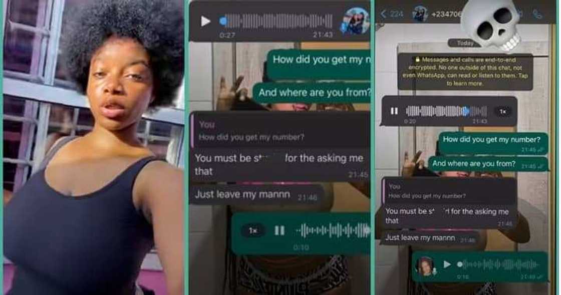 Nigerian ladies fight over man on WhatsApp