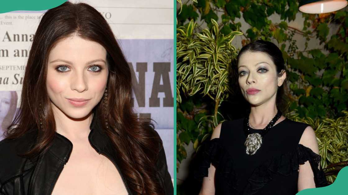 Michelle Trachtenberg posing for a photo Michelle Trachtenberg posing for a photo
