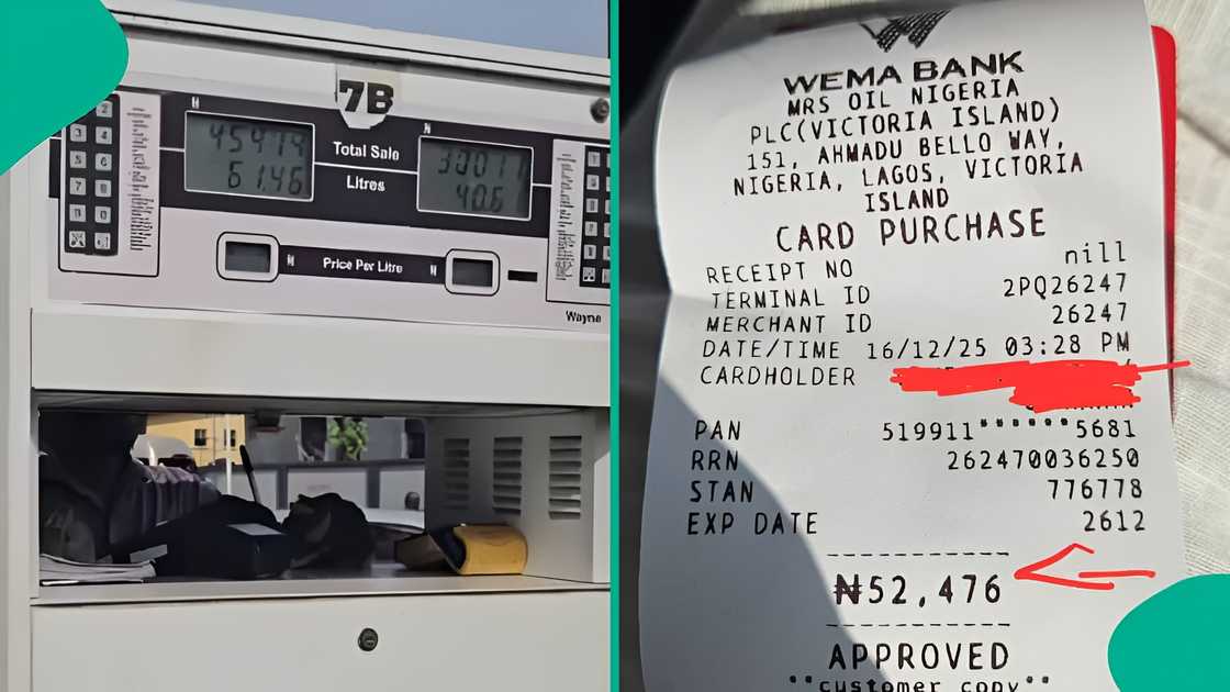 Nigerian man visits filling station after Dangote sets new fuel rate Nigerian man visits filling station after Dangote sets new fuel rate