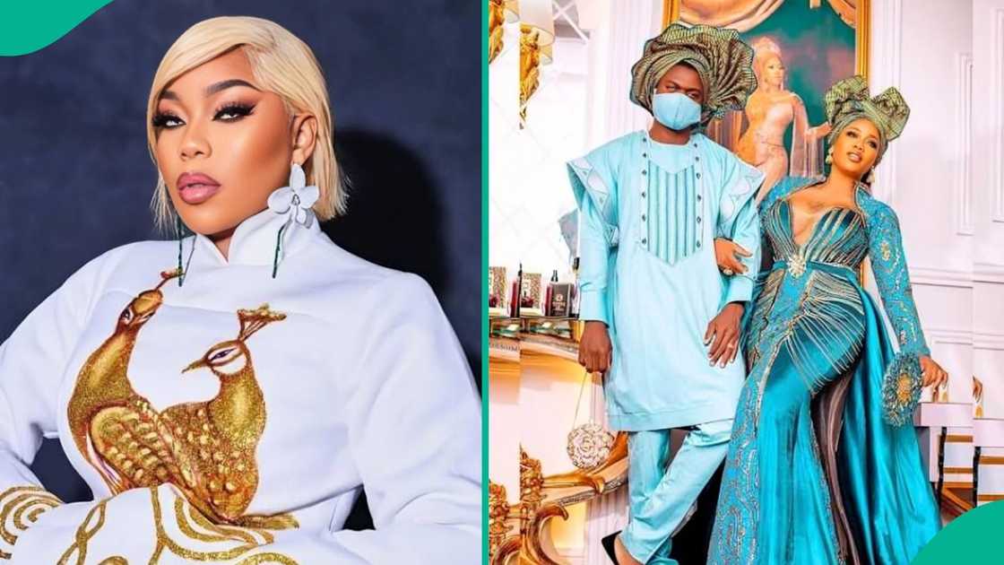 Nigerian celebrity designer Toyin Lawani features in viral video with husband Segun Wealth, sparks backlash