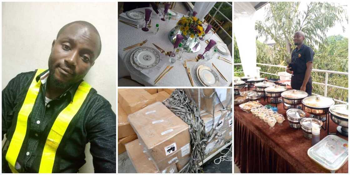 It Is Better to be Jack of All Trades, Nigerian Man Who Is a Waiter, Events Planner and Air-Cargo Agent Says