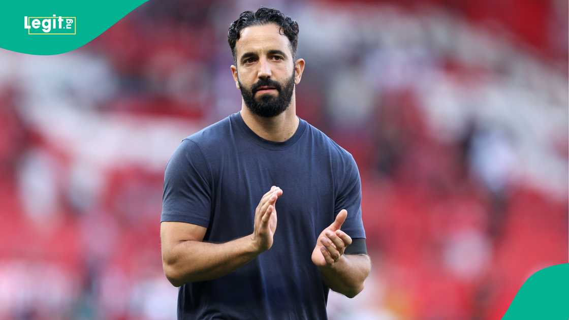 Ruben Amorim, Manchester United, Arsenal, Old Trafford, Manchester, England, Premier League Ruben Amorim, Manchester United, Arsenal, Old Trafford, Manchester, England, Premier League