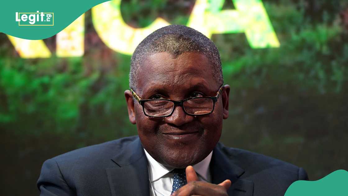 Aliko Dangote wealth position