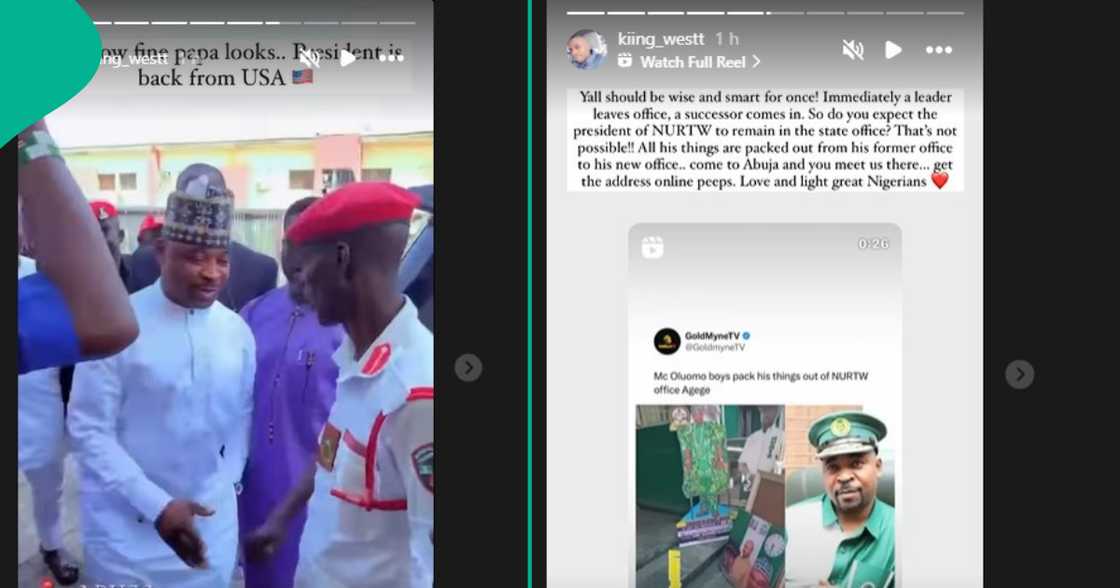 MC Oluomo's son MC Oluomo's son