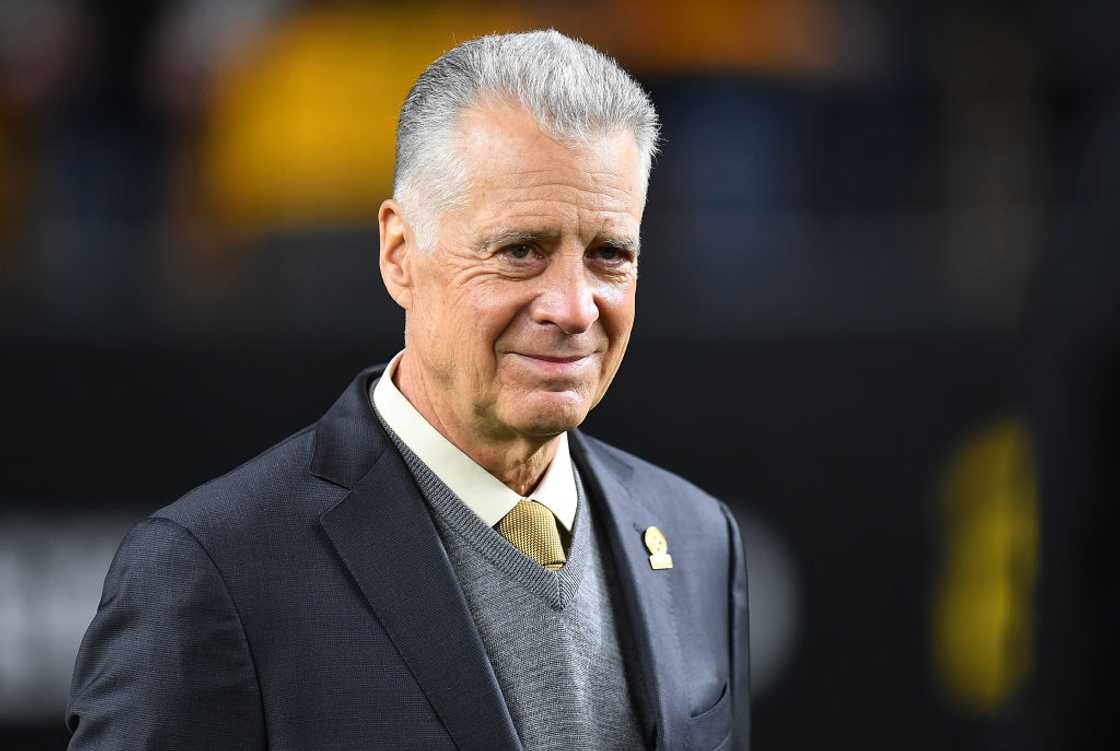Steelers owner Art Rooney during the game against the Seahawks at Heinz Field Steelers owner Art Rooney during the game against the Seahawks at Heinz Field