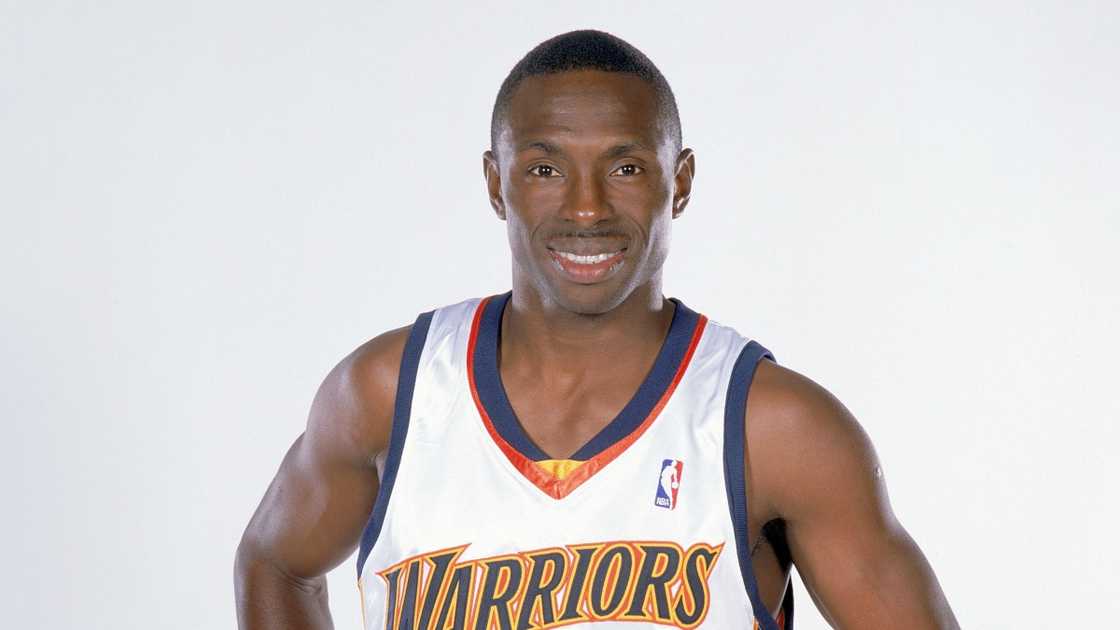 Avery Johnson of the Golden State Warriors poses for a portrait Avery Johnson of the Golden State Warriors poses for a portrait