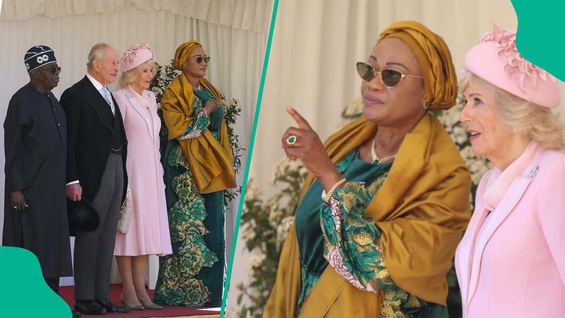 Remi Tinubu attending a state visit in the UK alongside her husband, President Bola Tinubu. Remi Tinubu attending a state visit in the UK alongside her husband, President Bola Tinubu.