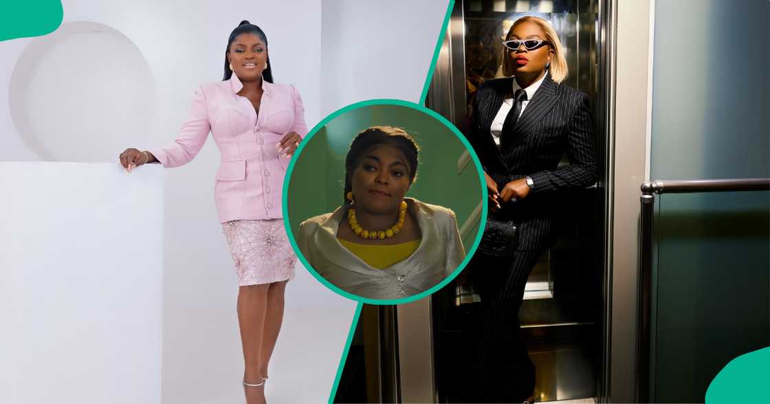 Funke Akindele posts snippet of movie she gained 12kg for. Funke Akindele posts snippet of movie she gained 12kg for.