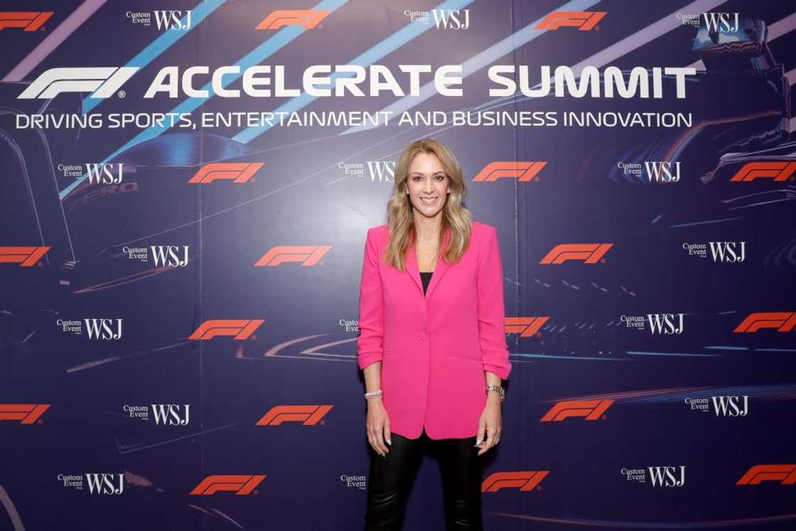 Nicole Briscoe, SportsCenter Anchor, ESPN, at the F1 Accelerate Summit