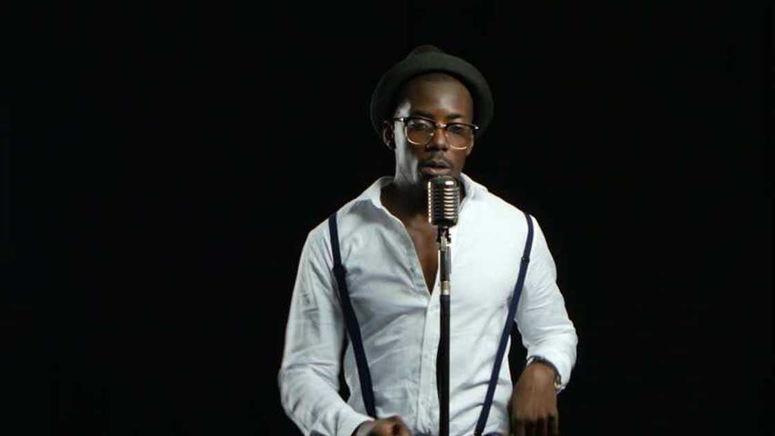 man singing man singing