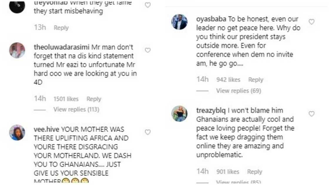 Burna Boy Ghana is the only place he gets peace, Nigerians react Burna Boy Ghana is the only place he gets peace, Nigerians react