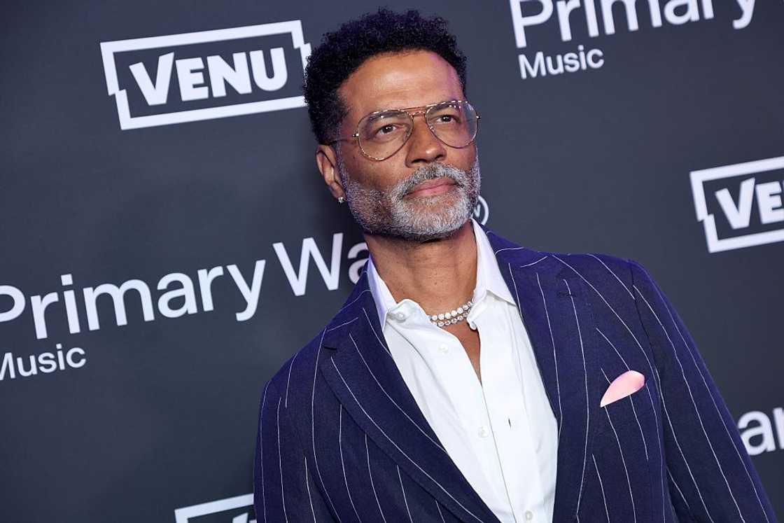 Eric Benet arrives at a pre-Grammy party Eric Benet arrives at a pre-Grammy party