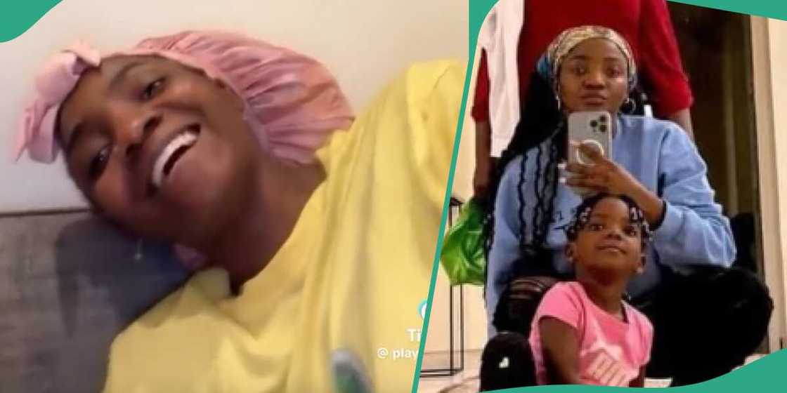 Adekunle Gold and Simi's daughter Deja tells joke for the day. Adekunle Gold and Simi's daughter Deja tells joke for the day.