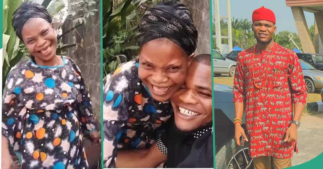 Mum emotional in video as son gifts her pice of land years after she was insulted over landed property Mum emotional in video as son gifts her pice of land years after she was insulted over landed property