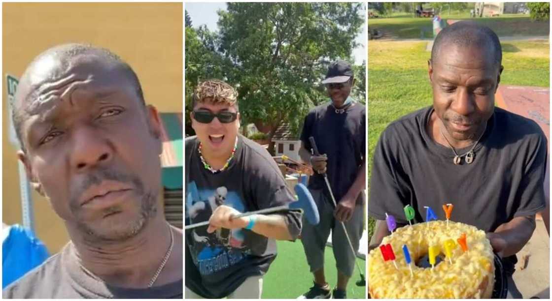 Richard got the sum of N207k, a cake, and a special golf game on his 50th birthday. Richard got the sum of N207k, a cake, and a special golf game on his 50th birthday.