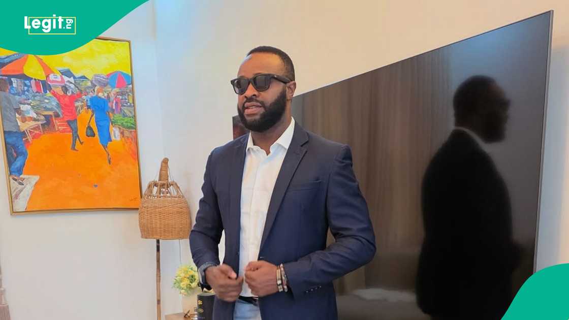 Femi Adebayo's wife shares lovely videos with his family Femi Adebayo's wife shares lovely videos with his family