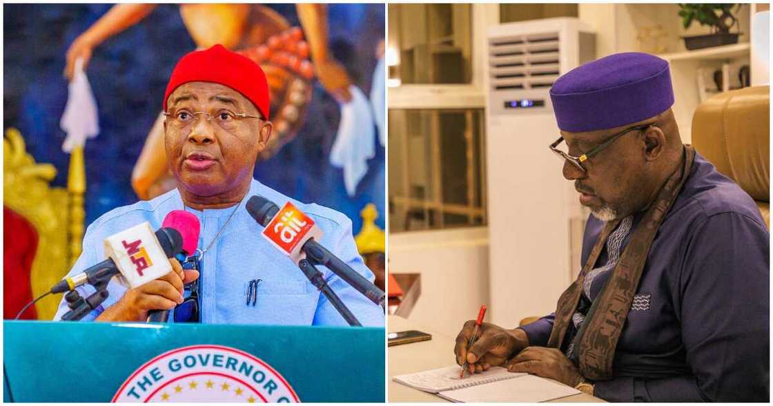 Okorocha vs Uzodinma: Former southeast governor meets Osinbajo behind closed doors Okorocha vs Uzodinma: Former southeast governor meets Osinbajo behind closed doors