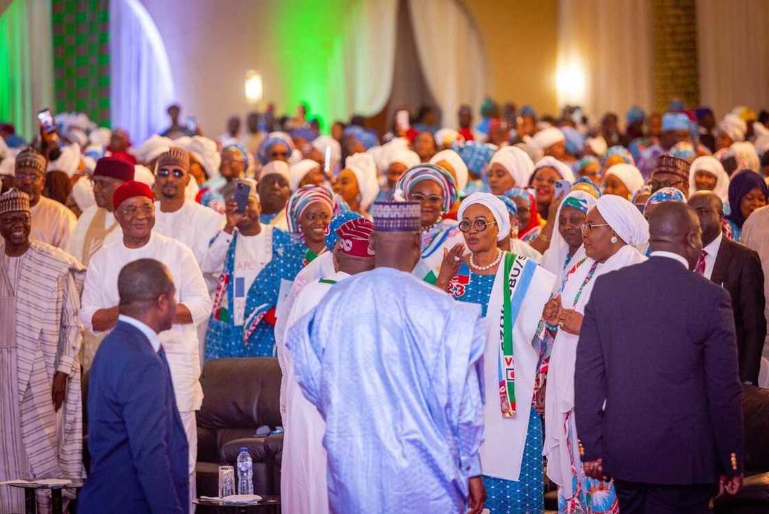 Bola Tinubu, 2023 general elections, Vice president Yemi Osinbajo, Kashim Shettima, Aisha Buhari, Senator Oluremi Tinubu, APC, Mrs Dolapo Osinbajo Bola Tinubu, 2023 general elections, Vice president Yemi Osinbajo, Kashim Shettima, Aisha Buhari, Senator Oluremi Tinubu, APC, Mrs Dolapo Osinbajo