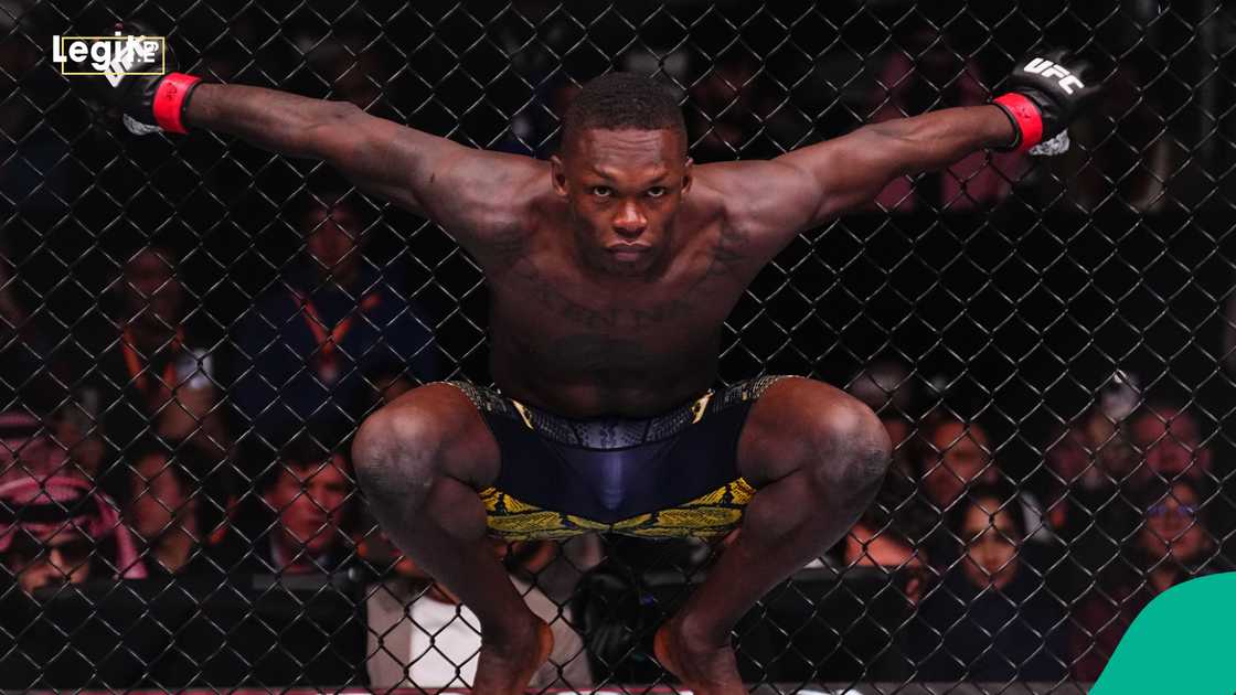 Israel Adesanya, Nigeria, Nassourdine Imavov, Russia, UFC Fight Night. Israel Adesanya, Nigeria, Nassourdine Imavov, Russia, UFC Fight Night.
