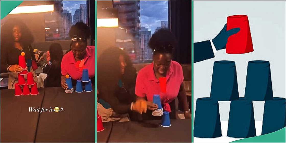 Lady refuses to allow friend win game Lady refuses to allow friend win game