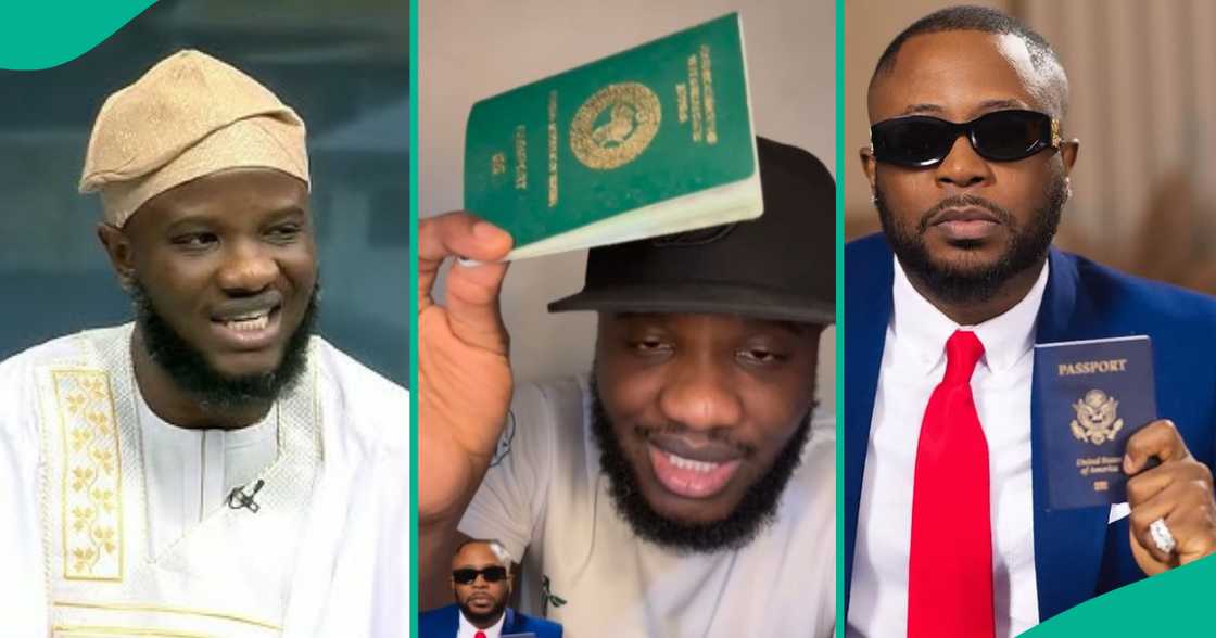 Deeone reacts to Tunde Ednut’s celebration of American citizenship, advising Nigerians that acquiring a second passport isn’t an achievement Deeone reacts to Tunde Ednut’s celebration of American citizenship, advising Nigerians that acquiring a second passport isn’t an achievement