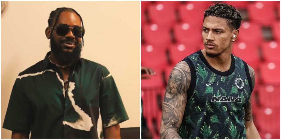 Super Eagles' goal keeper melts hearts on social media Super Eagles' goal keeper melts hearts on social media