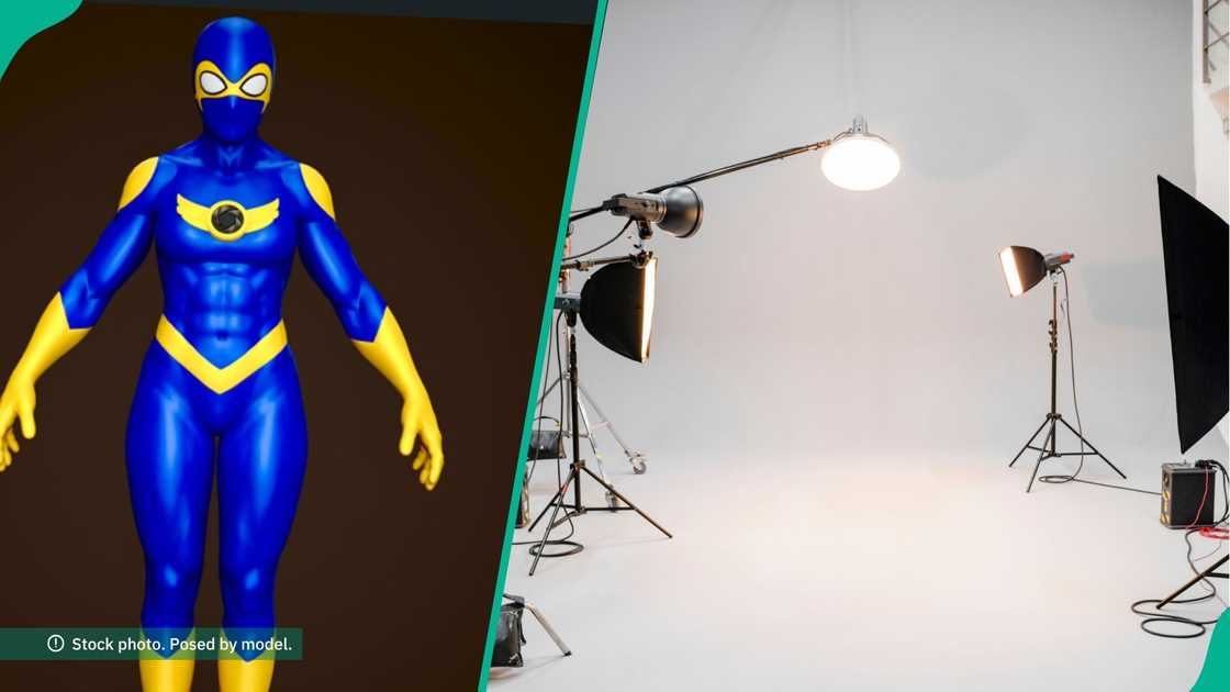 Nigerian company unveils 3D model of Shutter-Bird, the country's first live-action superhero. Nigerian company unveils 3D model of Shutter-Bird, the country's first live-action superhero.