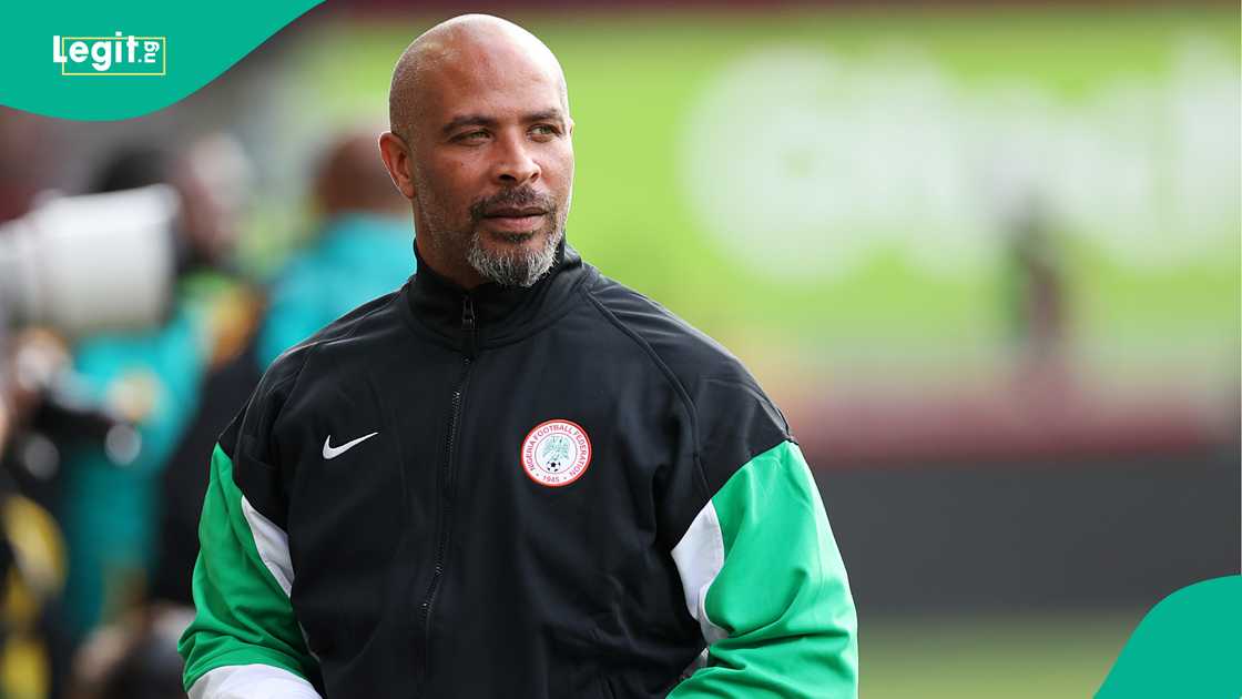 Eric Chelle, Super Eagles, Nigeria, Jamaica, Gtech Community Stadium, Brentford, London, Unity Cup Eric Chelle, Super Eagles, Nigeria, Jamaica, Gtech Community Stadium, Brentford, London, Unity Cup