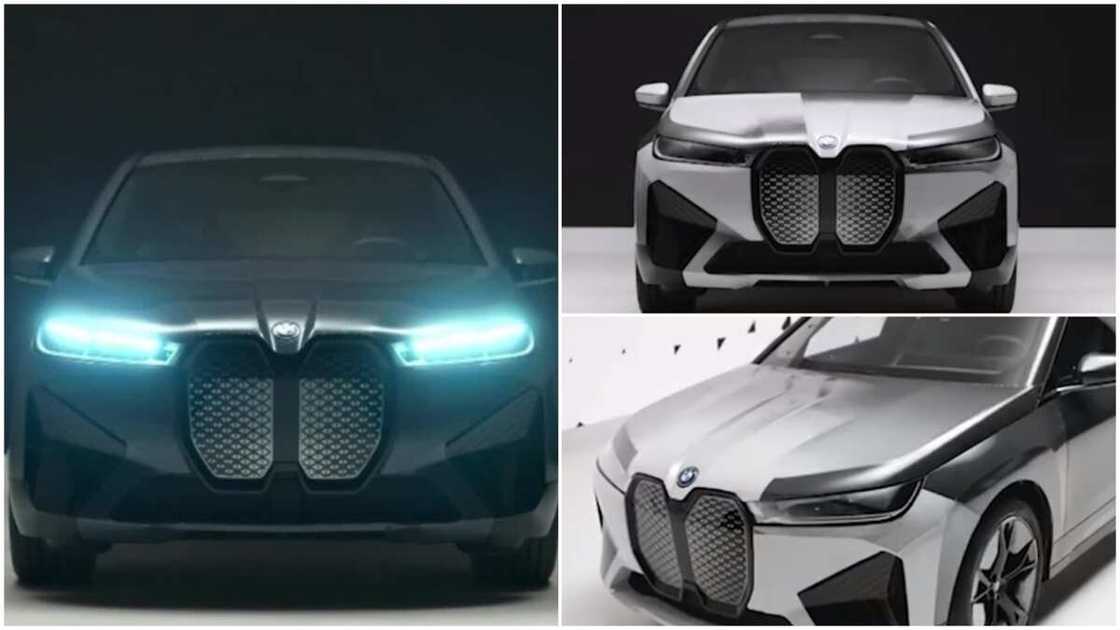 E-ink technology is used to build the car's body. E-ink technology is used to build the car's body.
