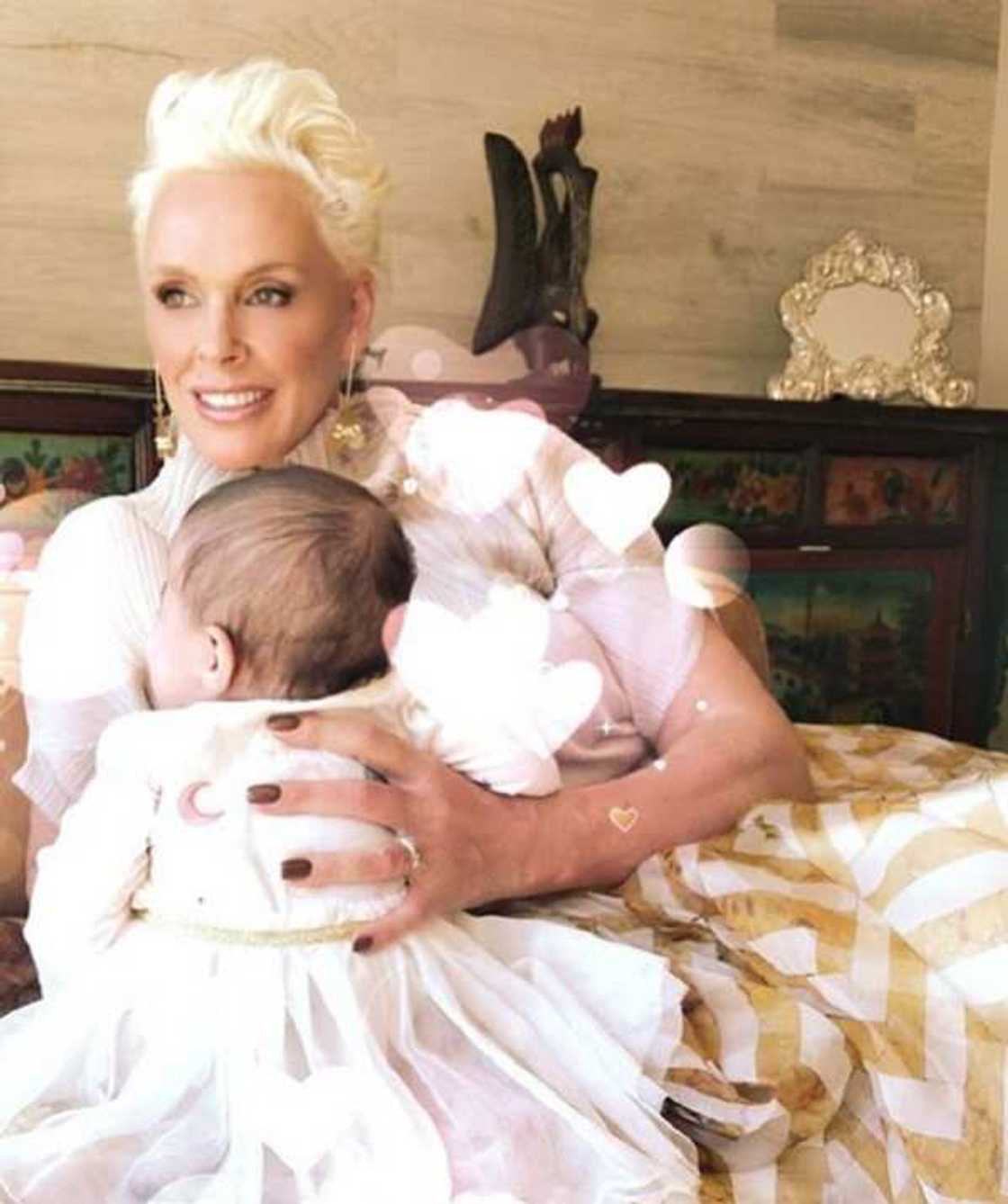 Brigitte Nielsen baby