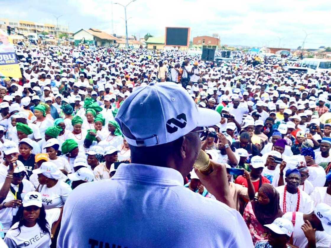 Tattaki domin Tinubu a Osun. Tattaki domin Tinubu a Osun.