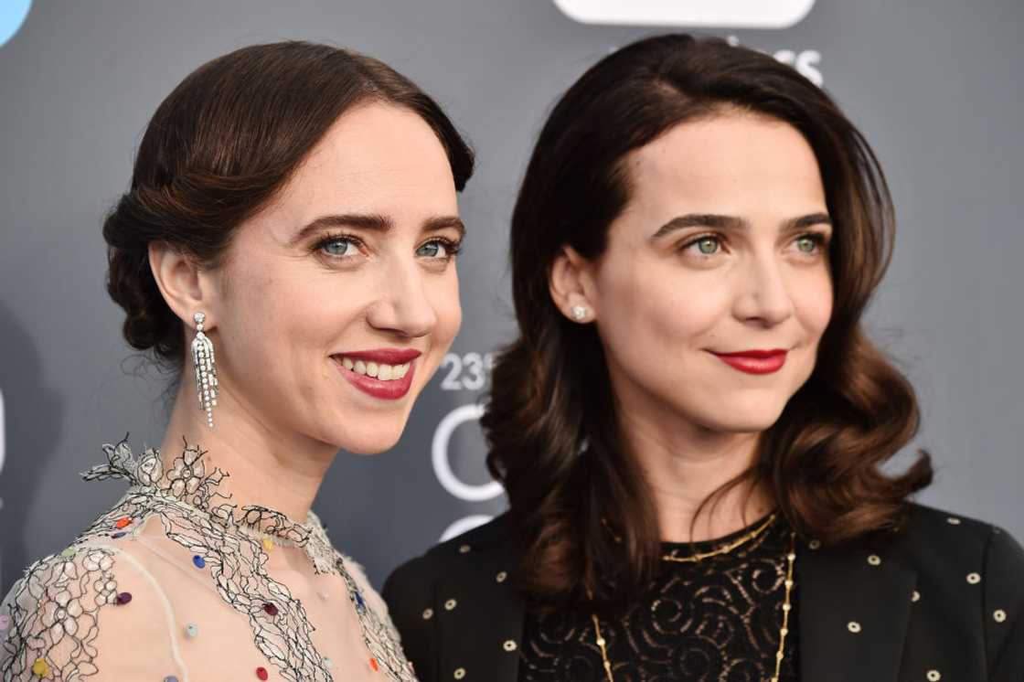 Zoe Kazan and Maya Kazan in Santa Monica, California.
