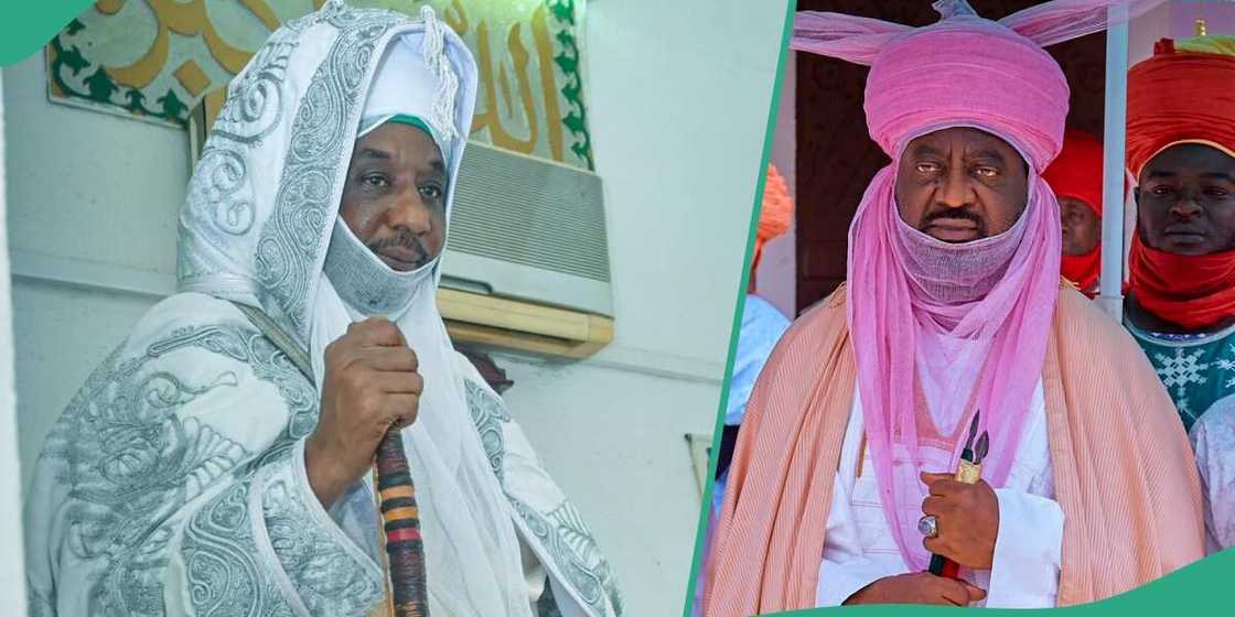 Muhammadu Sanusi II da Aminu Ado Bayero.