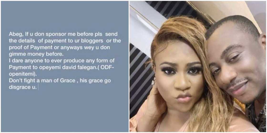 We spend the money you gave him together, Nkechi Blessing writes lady involved with her lover We spend the money you gave him together, Nkechi Blessing writes lady involved with her lover