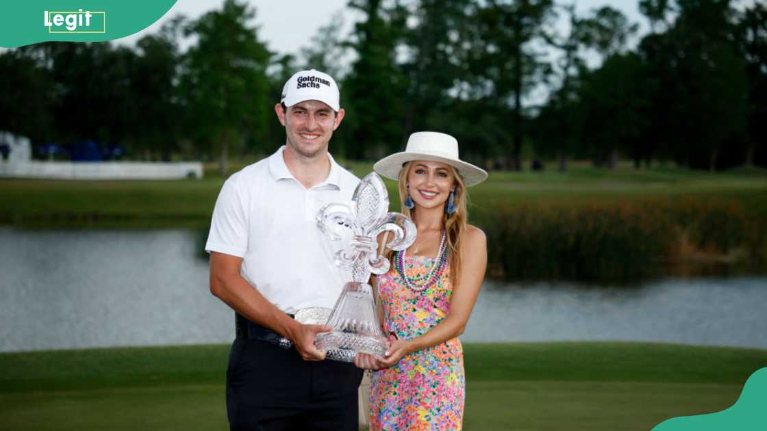 Patrick Cantlay and Nikki Guidish at TPC Louisiana Patrick Cantlay and Nikki Guidish at TPC Louisiana